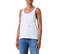 ONLY Onlhenny Life Reg S/L Tank Top Box JRS, White, XS