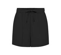 ONLY Onljakiri Linen Shorts PTM, Black, XS