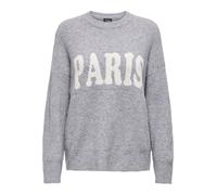 ONLY Onljerico L/S KNT Jumper, Grey Melange, L