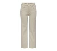 ONLY ONLJUICY Female High Waist Jeans, Ecru, 26W x 32L