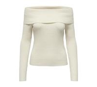 ONLY Onlkatia Ls Off Shoulder KNT Nca, Grey (Whitecap Gray), XXL