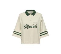 ONLY Onlkelly S/S Oversized Polo JRS, Birch, S