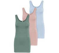 ONLY Onllive Love Tank Noos Women's Top, Colour mix 2, L