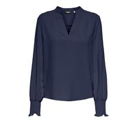 ONLY Onlmette V-Neck Ls Smock Top Noos WVN, Naval Academy, L