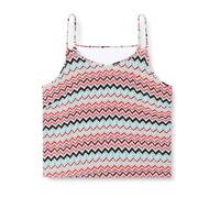 ONLY Women's Onlnova Life Vis Paris Singlet AOP Tank top, Pink, 12