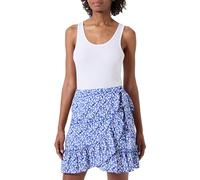 ONLY Onlolivia WVN Noos Wrap Skirt, Blue, XS