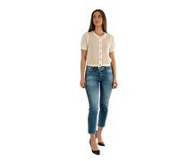 ONLY Onlpaula Women's Round Neck 2/4 Cardigan, Birch, M