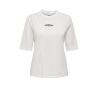 ONLY Onlphoebe S/S Fresh Top Box JRS, Cloud Dancer, XL