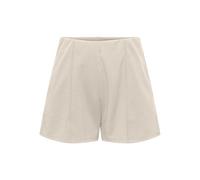 ONLY Onlsania JRS Women's Elastic Waist Shorts, Pumice Stone, S
