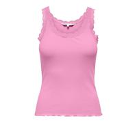 ONLY Onlsara Sharai Lace Tank Top JRS Noos, Begonia Pink, M