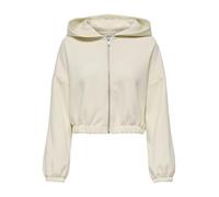 ONLY Onlscarlett LS Elastic Zip Hood SWT Noos, Birch, XL