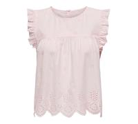 ONLY Onlsilla Life S/L Frill Top WVN Noos, Cradle Pink, 18