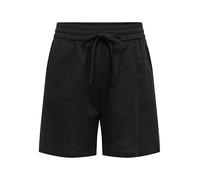 ONLY Women's Onltizana String Cotton Shorts WVN Belt, Black, S
