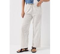 Only Onltizana Stripe Loose Pants, Grey, Size Xl, Women Grey