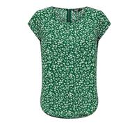 ONLY Women's Onlvic S/S AOP Top Noos Ptm, Green Jacket/AOP:Maja Ditsy, 36 (EU)