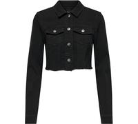 Only Onlwonder LS Cropped DNM Jacket NOOS Jeans Jacket black XS