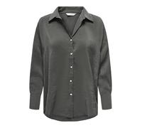 ONLY Onlzazima L/S Loose Shirt WVN, Phantom, S
