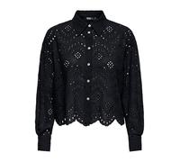 ONLY Women's Onlvalais L/S Shirt WVN Noos Long Sleeve Blouse, Black, XL