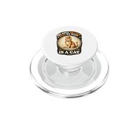 Only Orange We Want is a Cat Hilarious Felines Cat Jokes PopSockets PopGrip for MagSafe