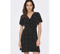 Only Patterned Mini Dress Black Print