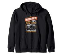 Only Photographers Can Shoot People Quote Zip Hoodie