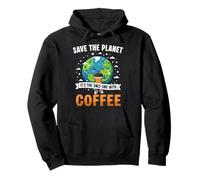 Only Planet With Coffee Earth Day Students Teachers Pullover Hoodie