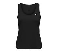 ONLY Play Female Sleeveless Logo Top, Black, XS