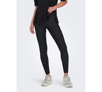 Only Play Womens Logo High Waist Training Leggings Activewear Sports Bottoms