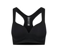 ONLY Women's Onpmartine Seamless Sports Bra Opus, Black (Black Detail:Solid), L