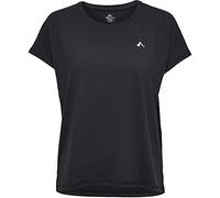 Only Play Women's Onpaubree Loose Tr Tee Curvy-opus Sports Shirt, Black, 48-50 UK