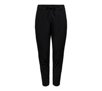 ONLY Women's ONLPOPTRASH-Sally Easy MW Rib PNT Pants, Black, M/30