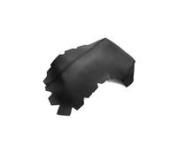 Only Right Hand Drive Car Microfiber Leather Center Control Armrest Box Cover Trim For Lexus IS250 IS350 2014-2017(Black)