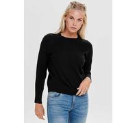 Only Round Neck Jumper Black