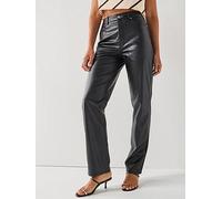 ONLY Onlsadie Faux Leather Pants CC OTW, Mauve Wine, L
