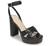 Only Sandals ONLAUTUM-3 PU HEELED SANDAL in Black 7.5