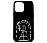 Only Say The Word Rosary Faith Symbol Case for iPhone 13 Pro Max