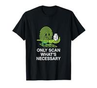 Only Scan What’s Necessary Cashier Joke T-Shirt