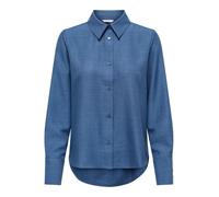 ONLY Womens Onlbetty Melli LS Shirt WVN, Medium Blue (Medium Blue Denim), XS UK