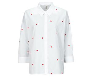 Only Shirt ONLNEWLINA in White EU XS