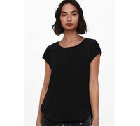 Only Short Sleeve Blouse Black