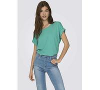 Only Short Sleeve Round Neck T-Shirt Aqua