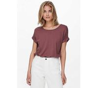 Only Short Sleeve Round Neck T-Shirt Rose