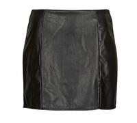 Only Skirt ONLLENI FAUX LEATHER SLIT SKIRT PNT in Black EU XL