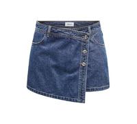 ONLY Female Skirt ONLLESLY Mini Skirt, Dark Denim Blue, XS