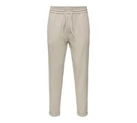 ONLY & SONS 22029924 Men's Trousers, Silver Lining, L