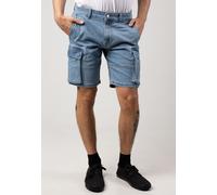 Only & Sons - Cam Stage Cargo Light Blue Denim - Shorts - blue - L - 80% Cotton, 18% Polyester, 2% Elastane L