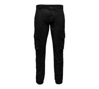 Only & Sons Cam Stage Cuff Cargo Pants Black 28 / 30 Men