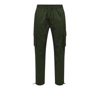 ONLY & SONS Men's Cargo Trousers, Rosin, XXL