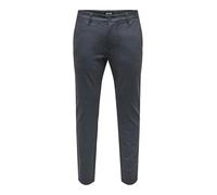 Only & Sons Chino Trousers ONSMARK Slim Fit Chino Trousers 30, Dress Blues, (US) 31 / L30