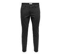 Only & Sons Chino Trousers ONSMARK Slim Fit Chino Trousers 32, Dark Grey Melange, (US) 30 / L32